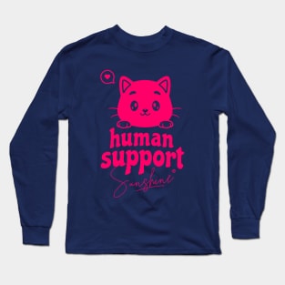 Human support sunshine Long Sleeve T-Shirt